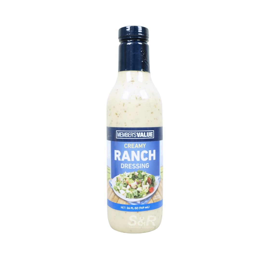 Member's Value Creamy Ranch Dressing 769mL